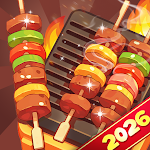 グリルソート - Food、焼き肉、マッチ
