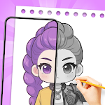 AR Draw: Boceto, Dibujar Anime