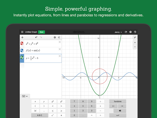 Desmos Graphing Calculator for Android - Free APK Download & App ...