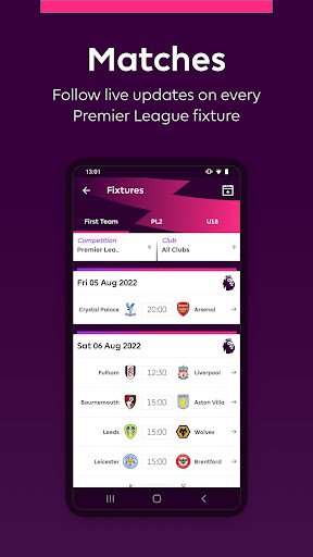 Premier League - Official App for Android - Free APK Download & App ...