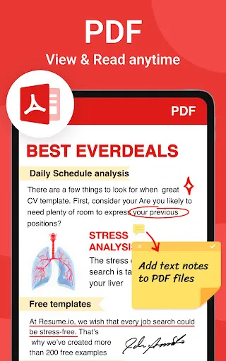 Document Reader & PDF Editor for Android - Free APK Download & App ...