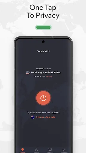 Touch VPN Secure Hotspot Proxy for Android - Free APK Download & App ...